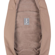 Down-Filled Baby Winter Footmuff – Brown / Beige, One Size