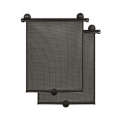 Suction Cup Car Side Window Retractable Sunshade - 2 pack