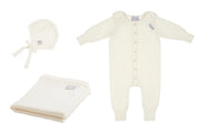LOVE Gift Set For Baby - Blanket, Romper and Bonnet