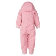 Pink Reflective Merino Wool-Lined Spring/Autumn Jumpsuit