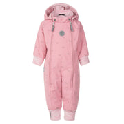 Pink Reflective Merino Wool-Lined Spring/Autumn Jumpsuit