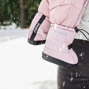 Toddler Puffer Booties - Haze Pink